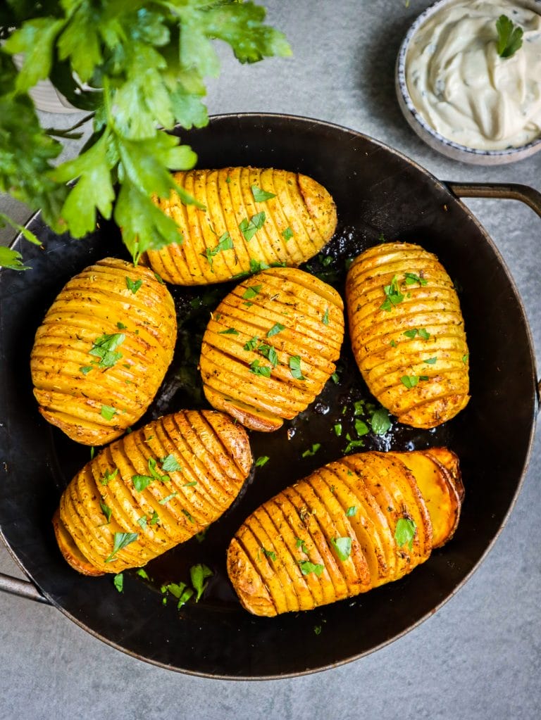 Rezept Hasselback Kartoffeln