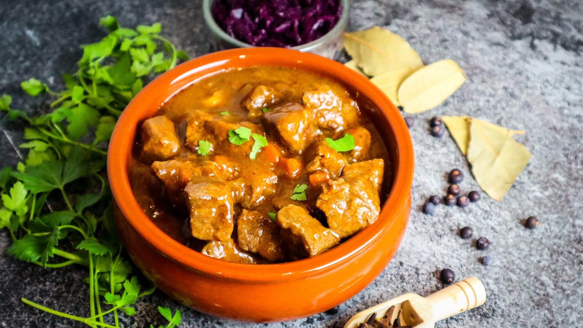 Rezept Hirschgulasch