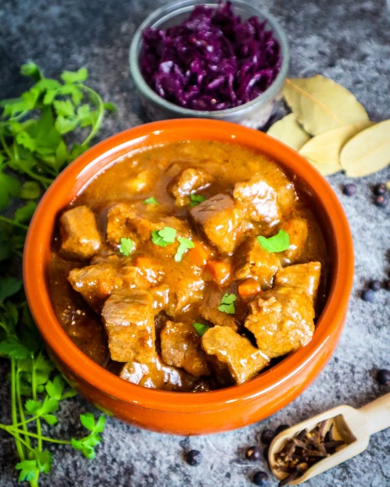 Rezept Hirschgulasch