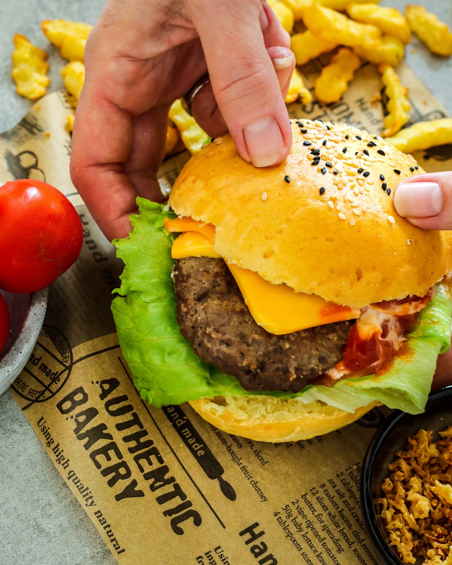 Rezept Burger Buns