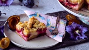 Rezept Zwetschgenkuchen mit Streuseln