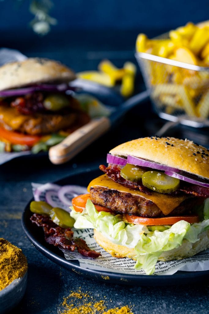 Burger Dark & Moody Portfolio