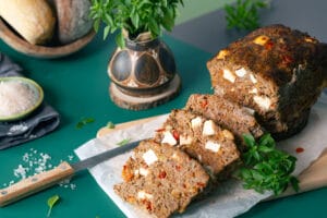 Rezept Hackbraten mediterran