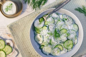 Rezept Gurkensalat
