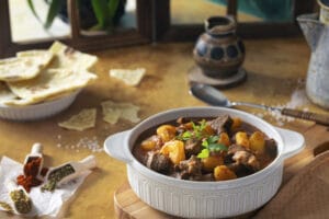Rezept Rindfleisch-Kartoffel-Schmortopf