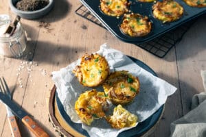 Rezept Smashed Potato Muffins