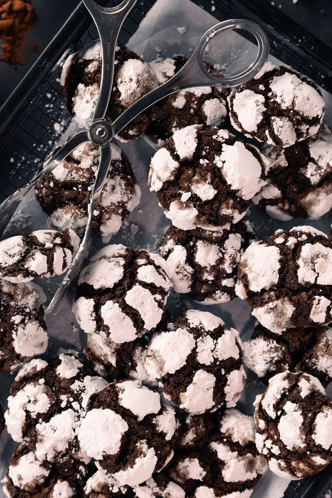 Rezept Chocolate Crinkle Cookies