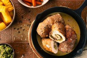Rezept Putenrouladen in Pfeffersauce