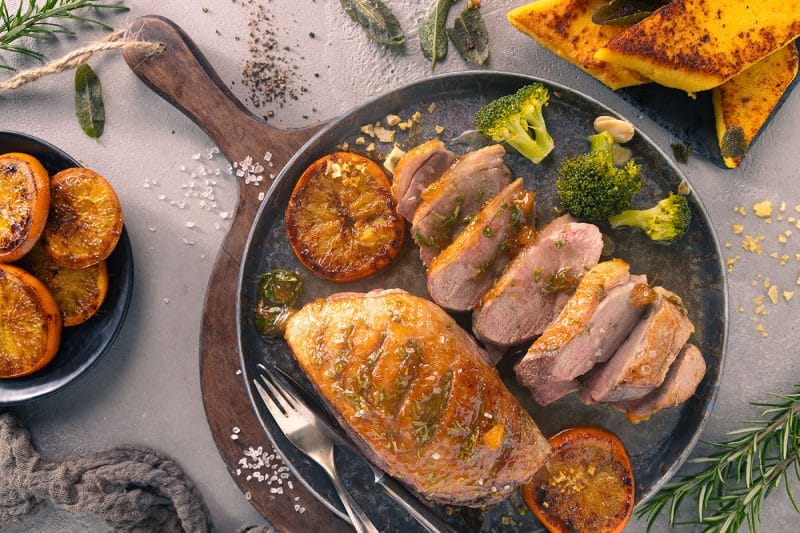 Rezept Ente in Orangensauce