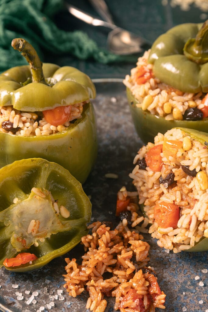 Rezept Mediterran gefüllte Paprika