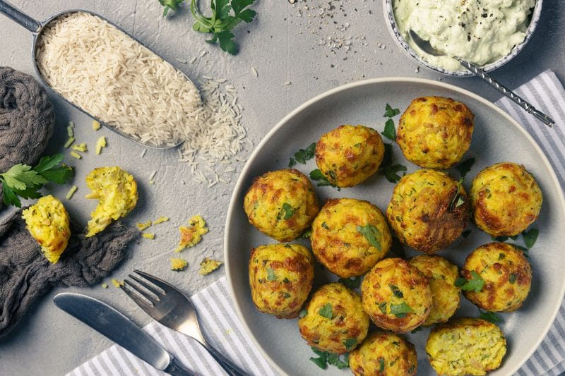 Rezept Reis-Käse-Poppers