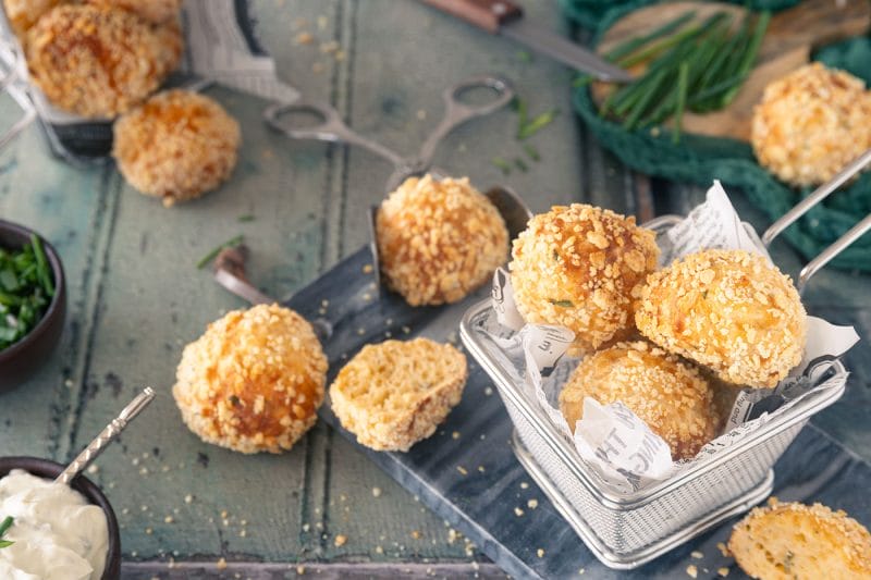 Rezept Herzhafte Quarkbällchen