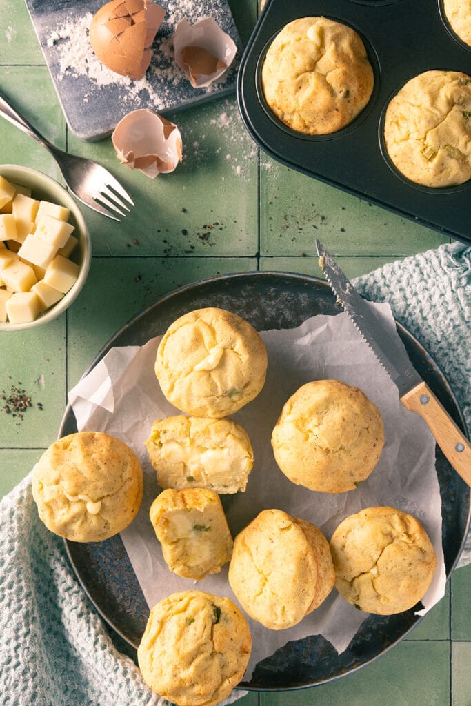 Rezept Kartoffel-Muffins mit Käsekern