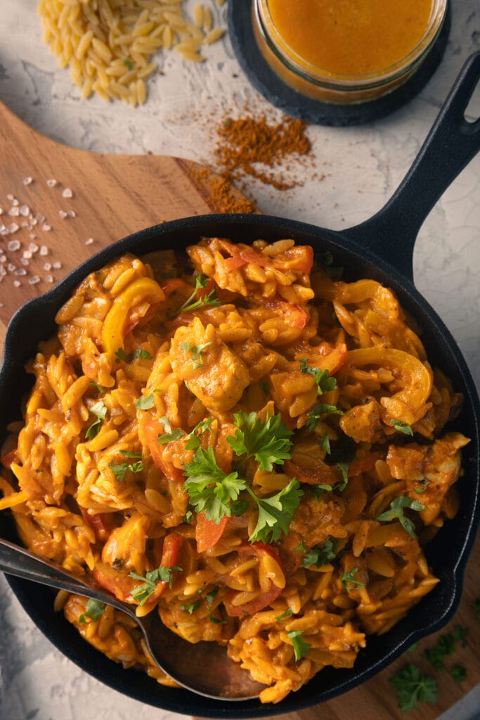 Rezept Orzo-Paprika Topf