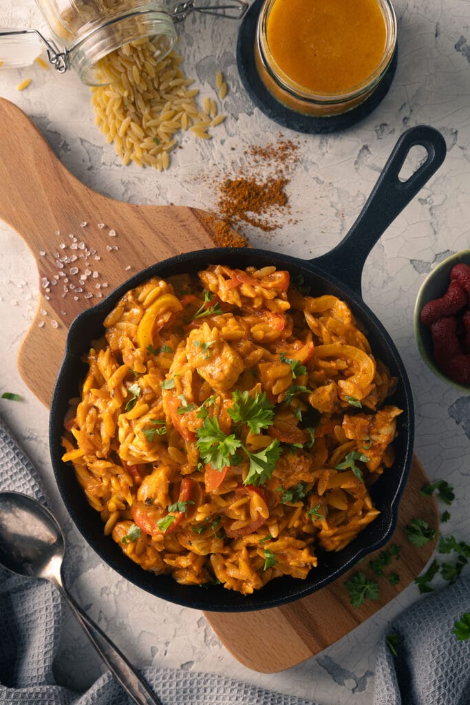 Rezept Orzo-Paprika Topf